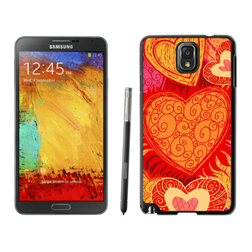 Valentine Love Painting Samsung Galaxy Note 3 Cases DWO | Women - Click Image to Close